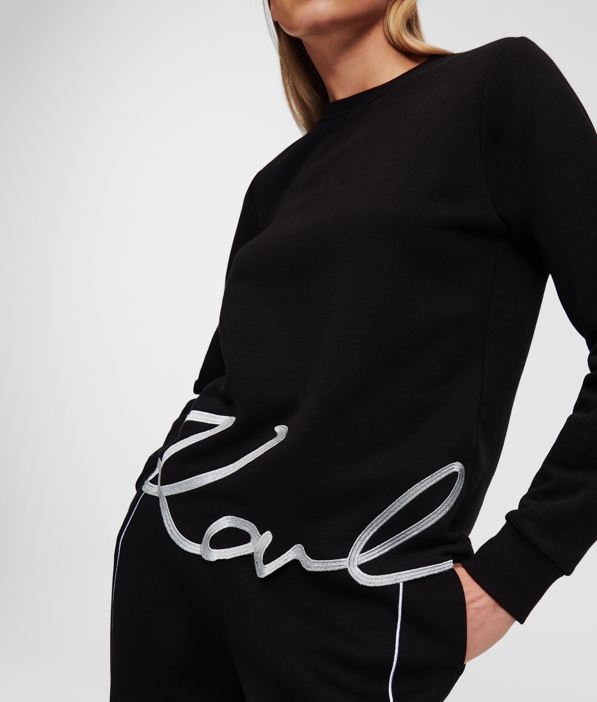 (image for) Gorgeous KARL SIGNATURE HEM SWEATSHIRT